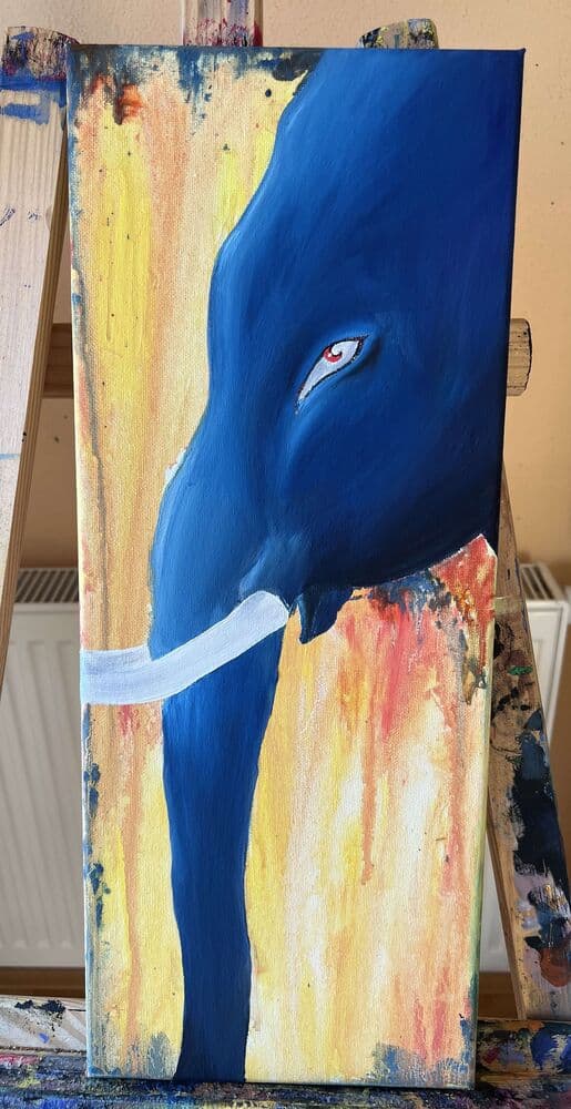 Calm Canvas by Urska