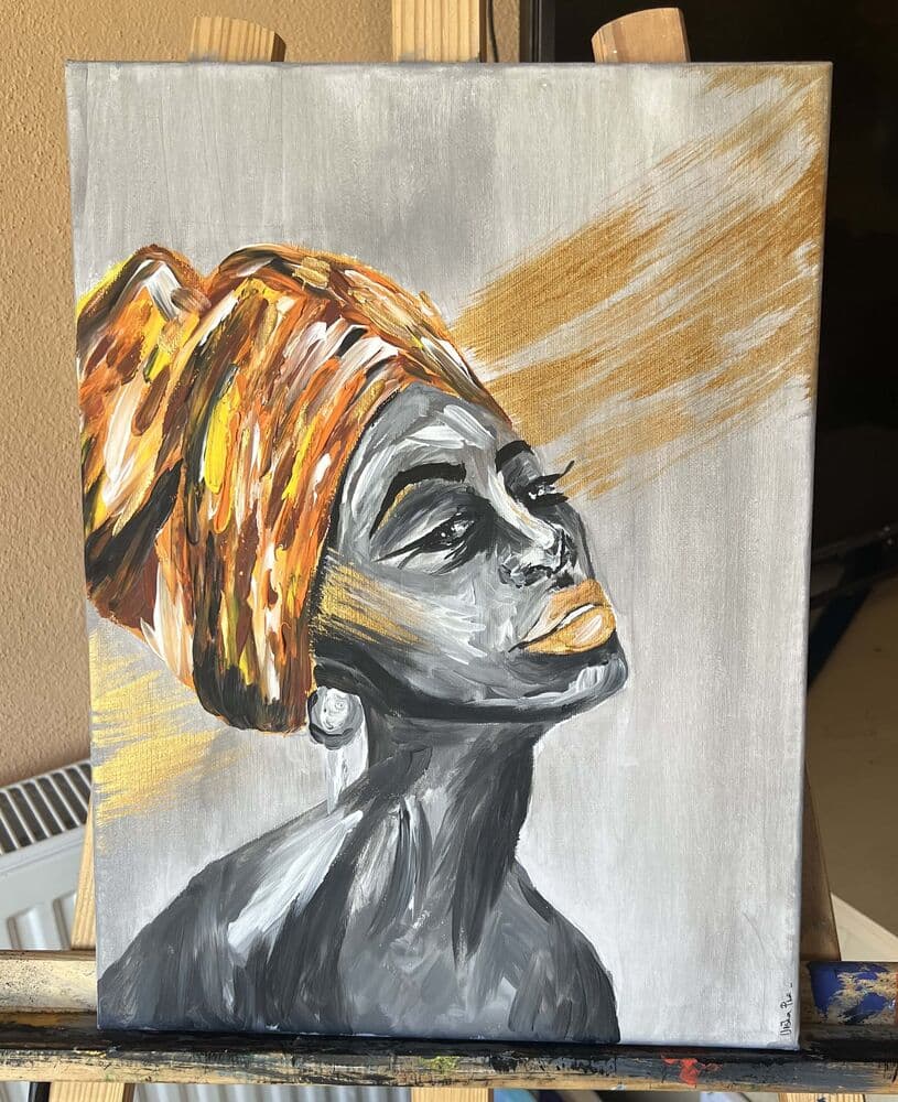 Golden Woman by Urska